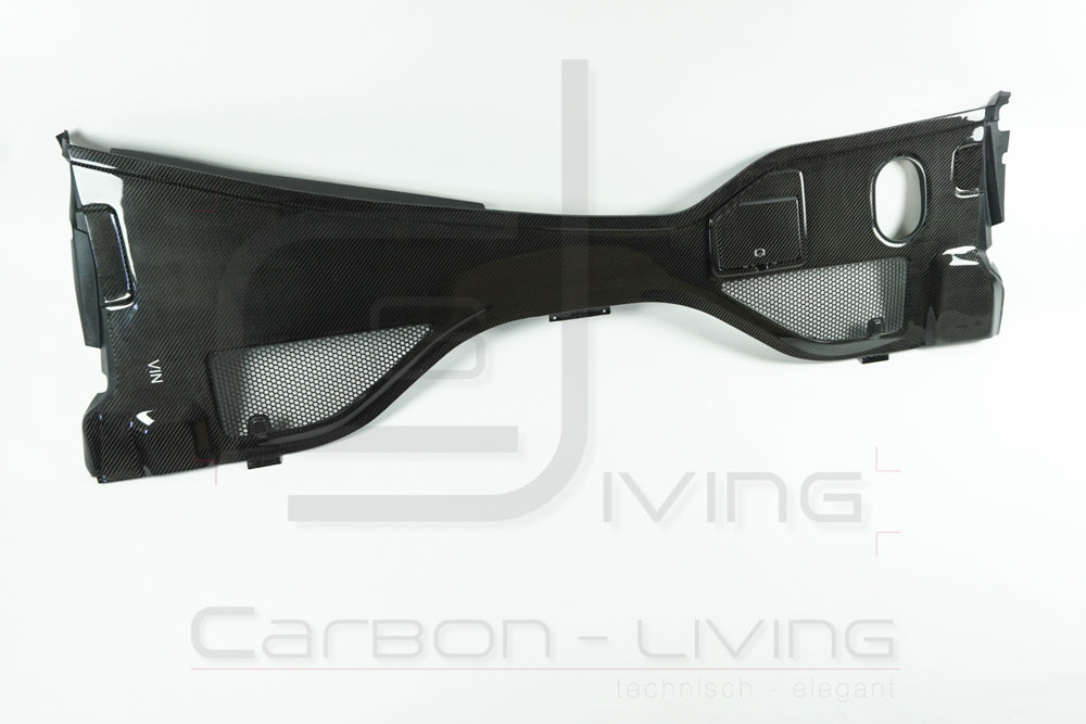 Audi A6 S6 RS6 4G C7 Carbon Windlauf Abdeckung Verkleidung Wasserkasten Motorraum
