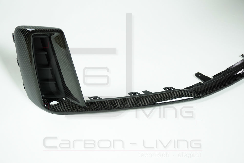 Audi TT S-Line TTS Competition Plus 8S FV Facelift FL Carbon Frontspoiler Spoiler Blenden 3-tlg. Set