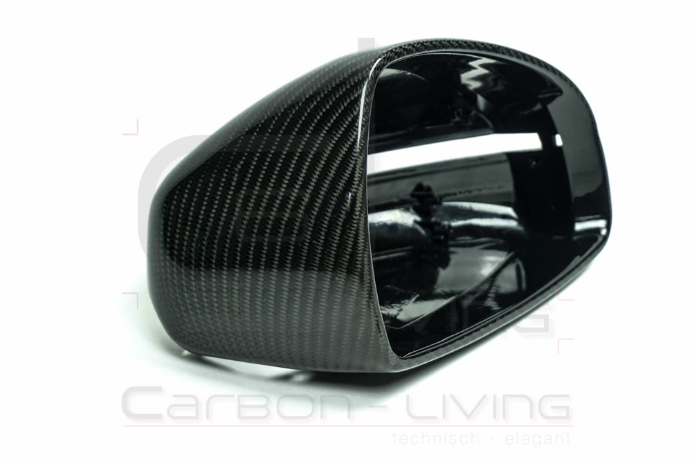 Audi TT TTS TTRS RS 8J Carbon Spiegelkappen Spiegelgehäuse Außenspiegel Set