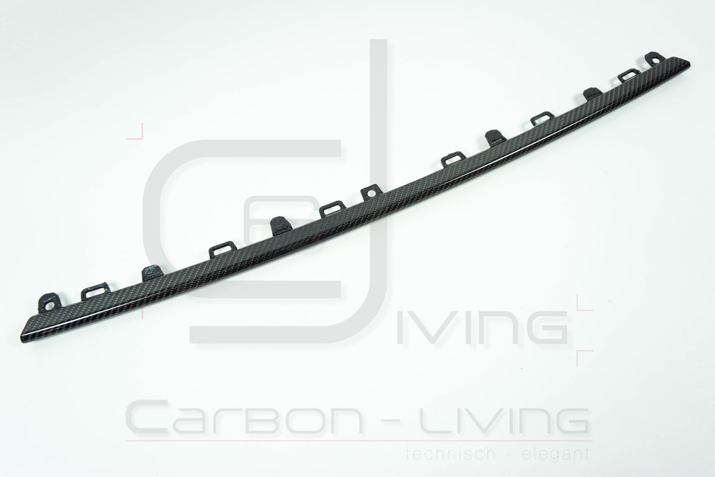Audi RS3 8V Carbon Aufsatzleisten Zierleisten Zierblenden 3-tlg. Set für Heckdiffusor