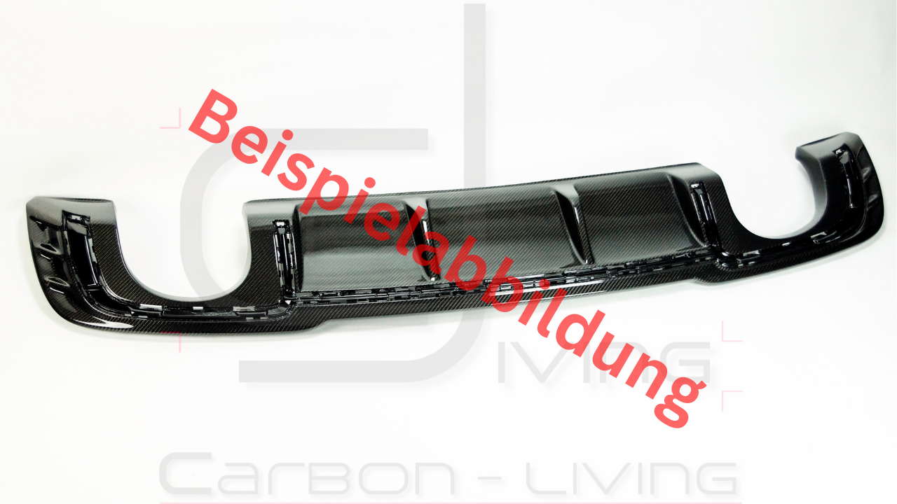 Audi S3 8P 8PA Facelift Carbon Heckdiffusor