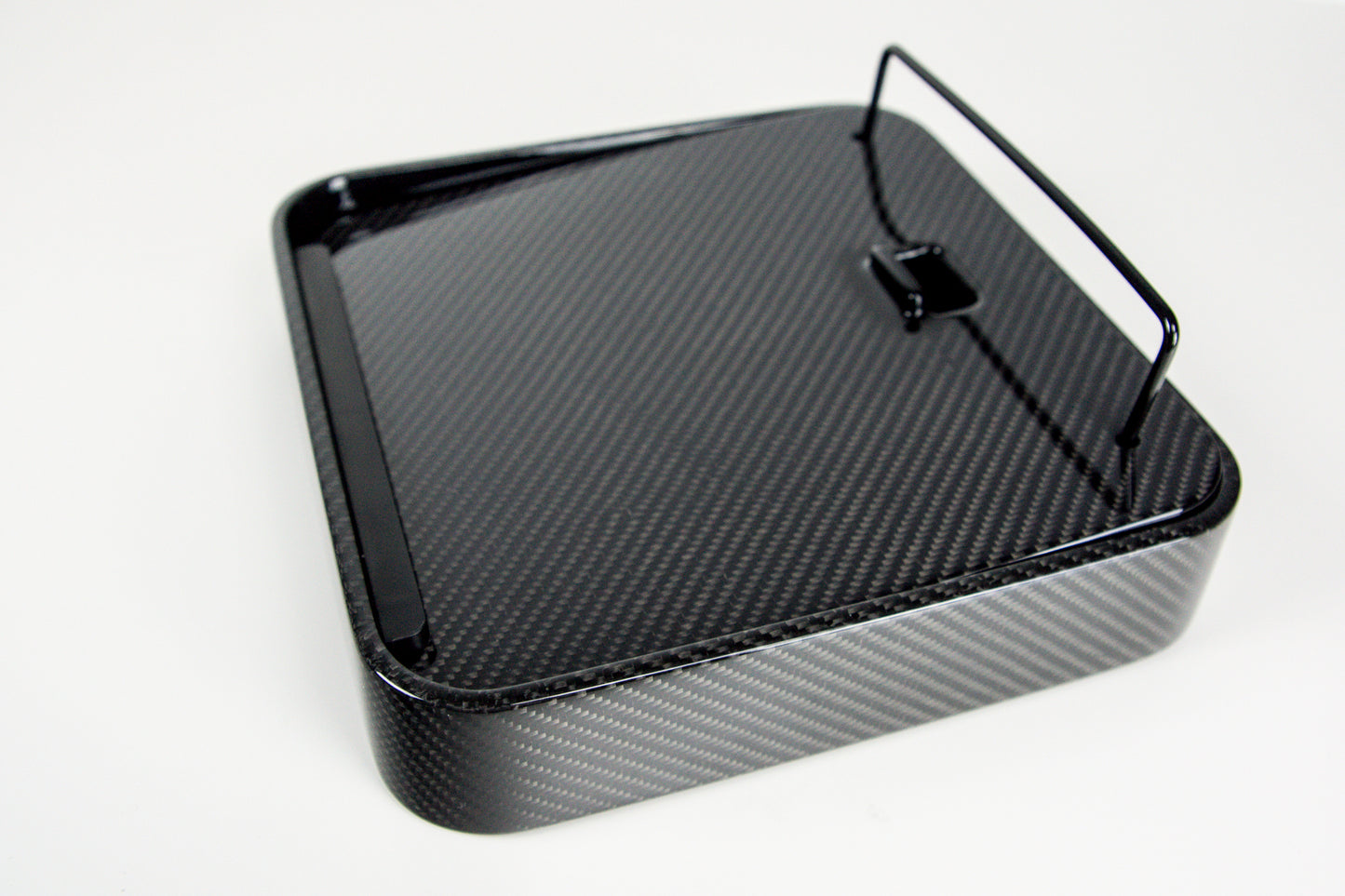 Carbon Mediabox Smartphone Handy Tablet Ladestation Bluelounge Sanctuary4