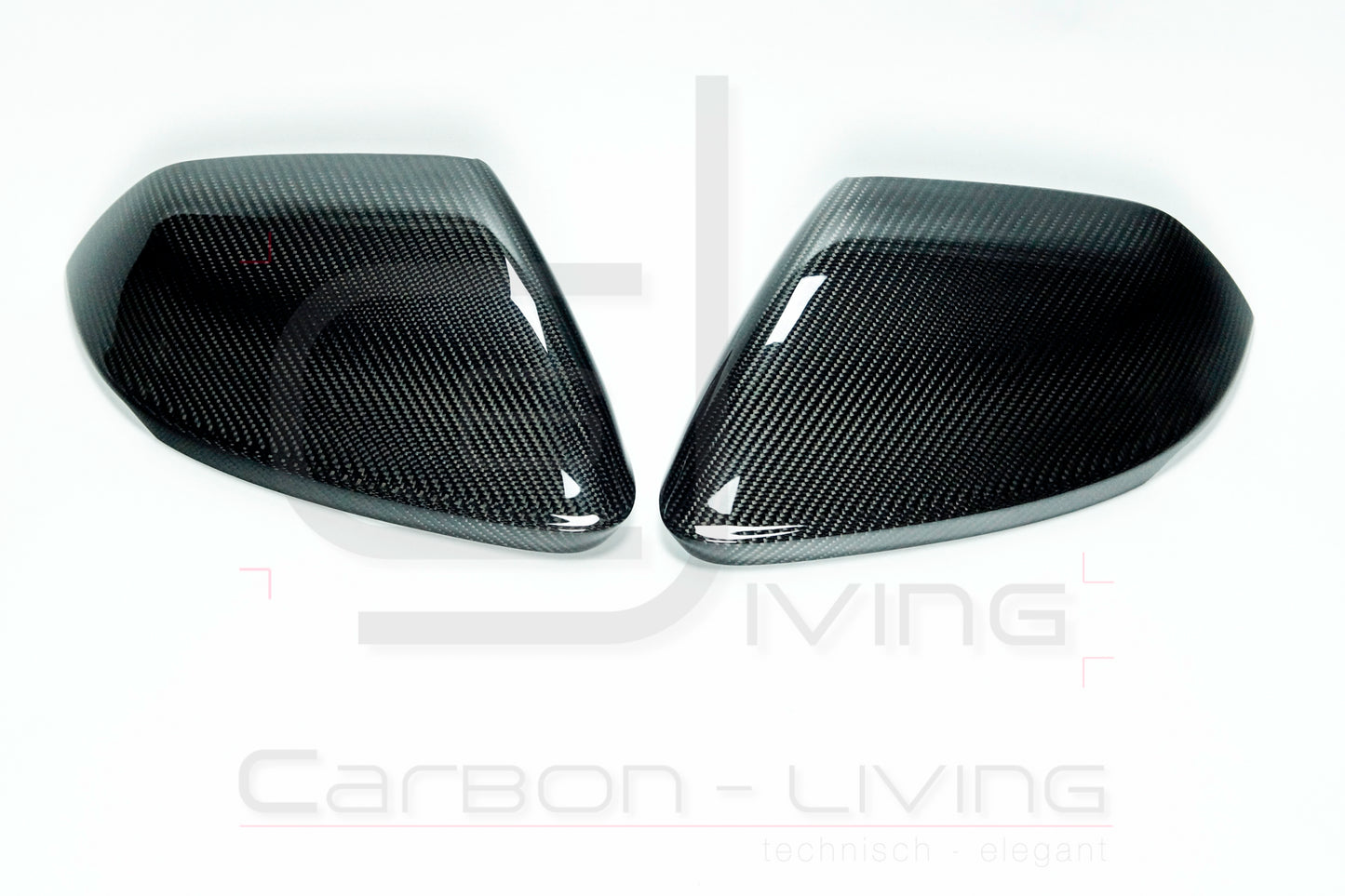 Audi Q8 SQ8 RS Q8 Performance 4M Carbon Spiegelkappen Außenspiegel Set