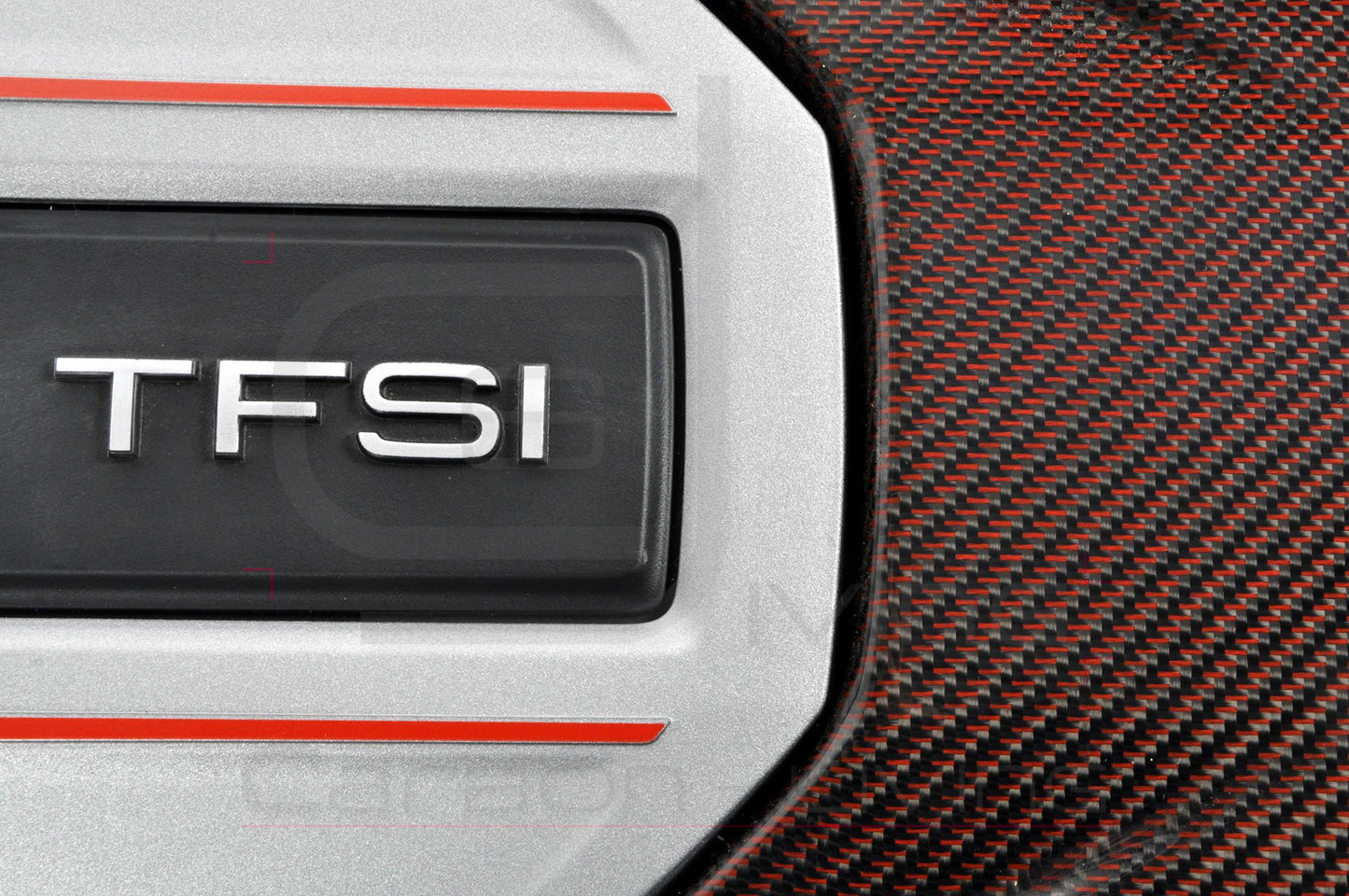 Audi A1 Quattro 8X Carbon Motorabdeckung