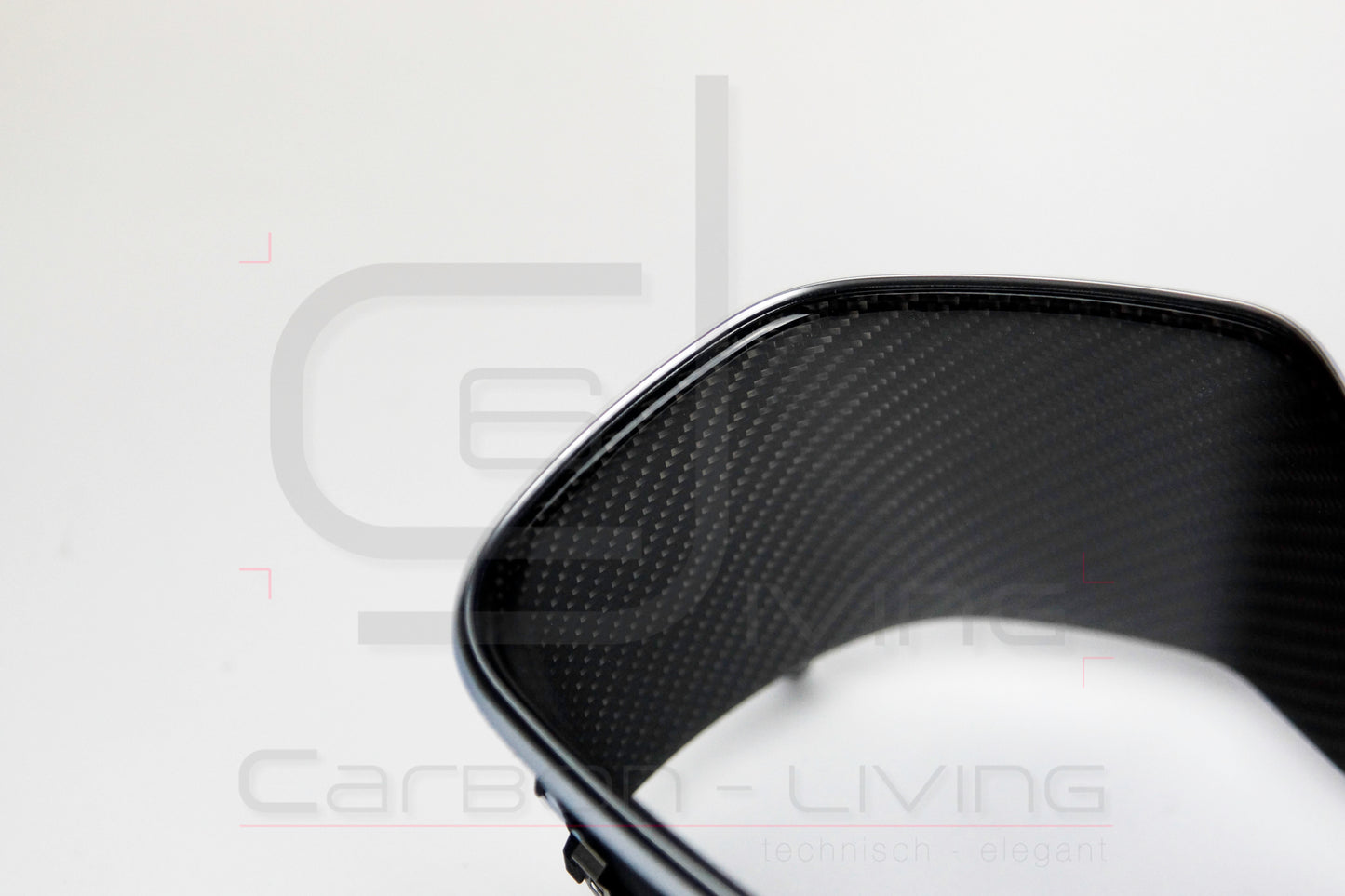 Audi TT TTS TT RS 8S FV Carbon Tachoblende Blende für Virtual Cockpit Kombiinstrumentblende