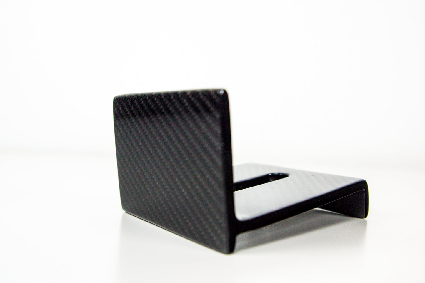 Carbon Visitenkartenhalter Visitenkartenständer Ständer für Visitenkarten / Carbon Fibre Business Card Holder