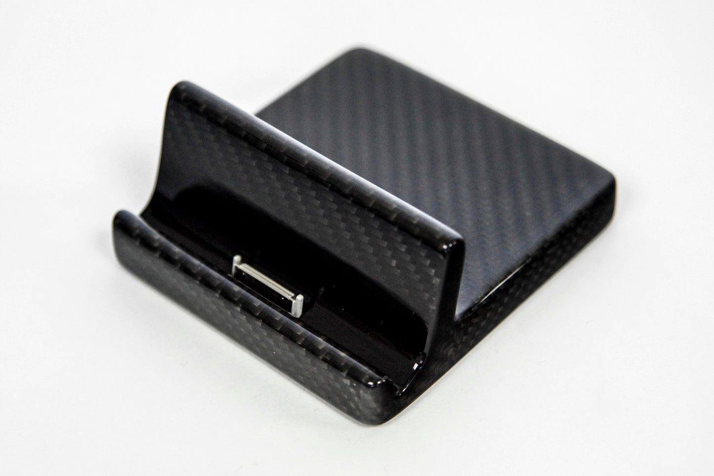 Carbon iPad 2 3 Dock Dockingstation Ladestation Ständer / Carbon Fibre stand for iPad 2 3