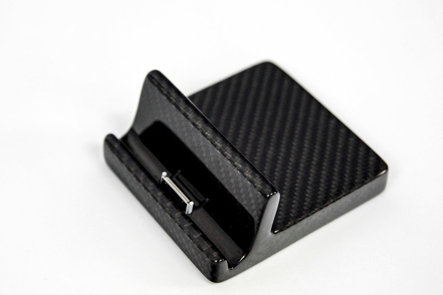 Carbon iPad 2 3 Dock Dockingstation Ladestation Ständer / Carbon Fibre stand for iPad 2 3