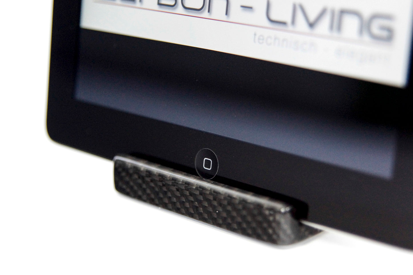 Carbon iPad 2 3 Dock Dockingstation Ladestation Ständer / Carbon Fibre stand for iPad 2 3