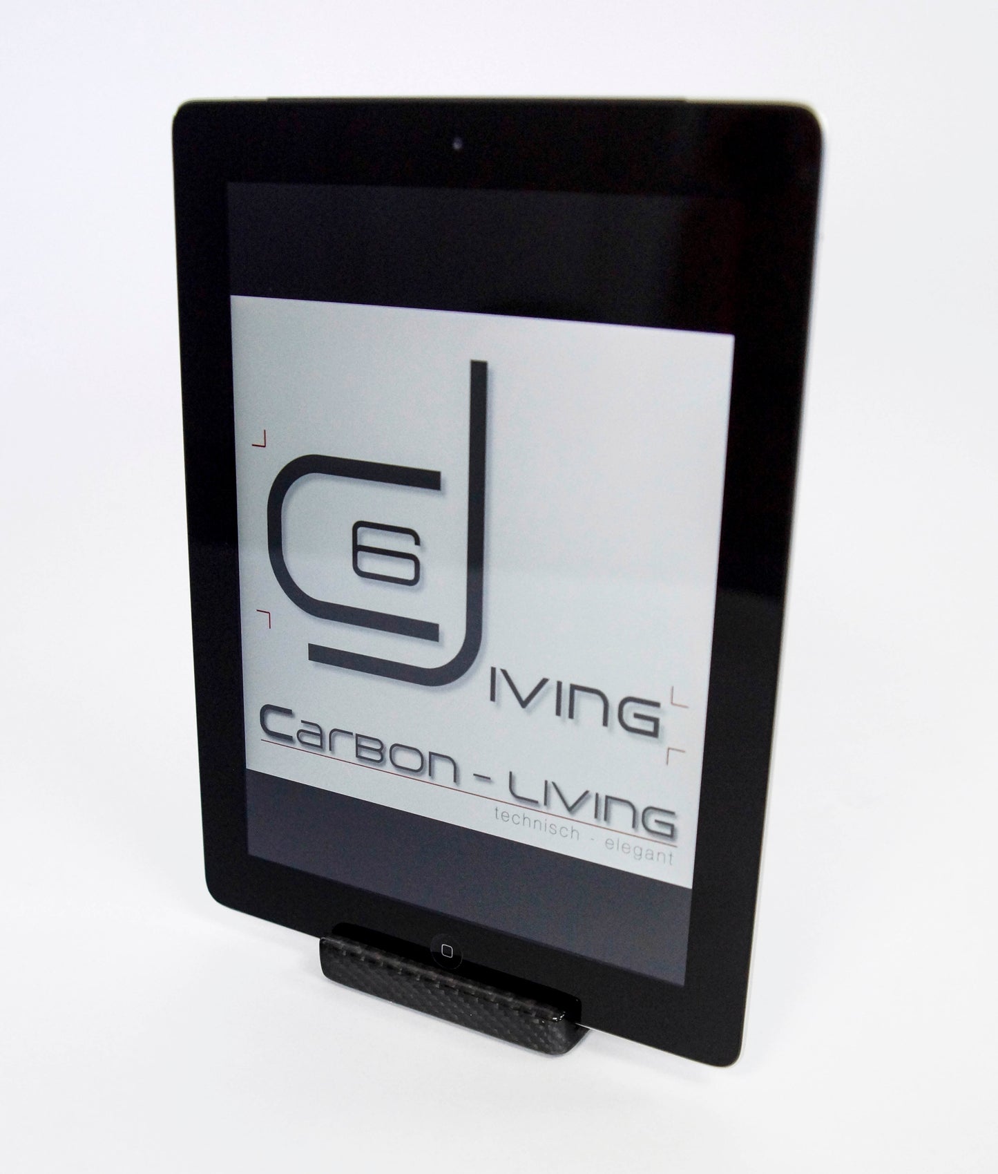 Carbon iPad 2 3 Dock Dockingstation Ladestation Ständer / Carbon Fibre stand for iPad 2 3