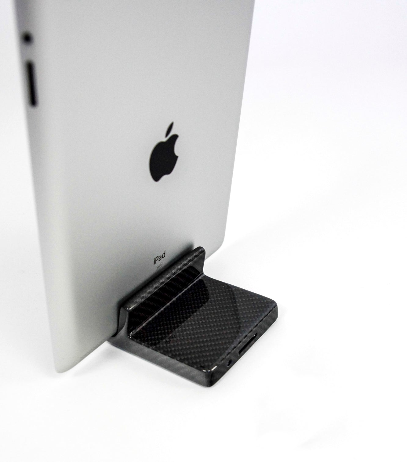 Carbon iPad 2 3 Dock Dockingstation Ladestation Ständer / Carbon Fibre stand for iPad 2 3