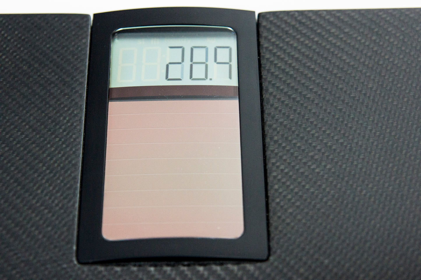 Carbon Körperwaage Design Badezimmerwaage Solar / Carbon Fibre Solar Personal Scale