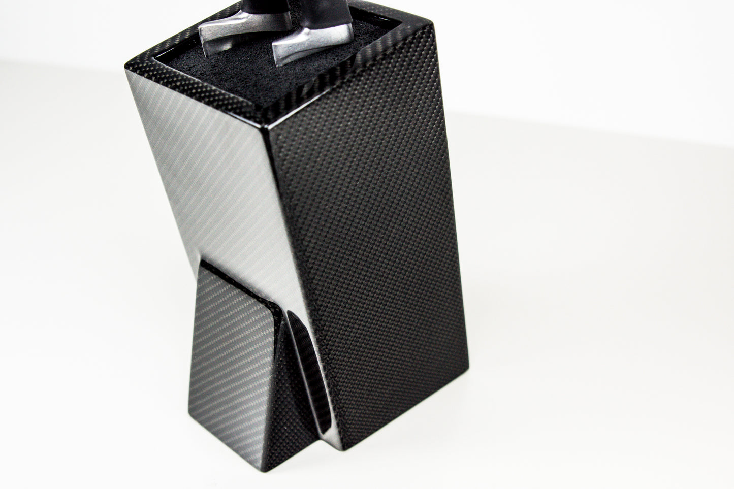 Carbon Messerblock Messerständer / Carbon Fibre Knife Block Knife Stand