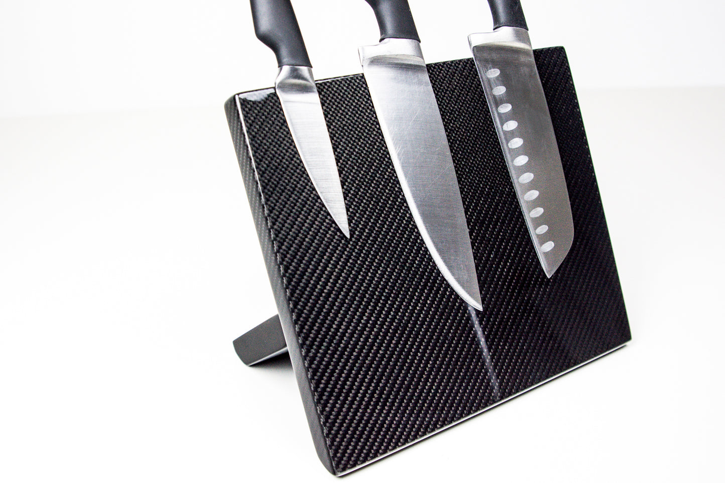 Carbon Messerbrett Messerständer magnetisch / Carbon Fibre Magnetic Knife Board