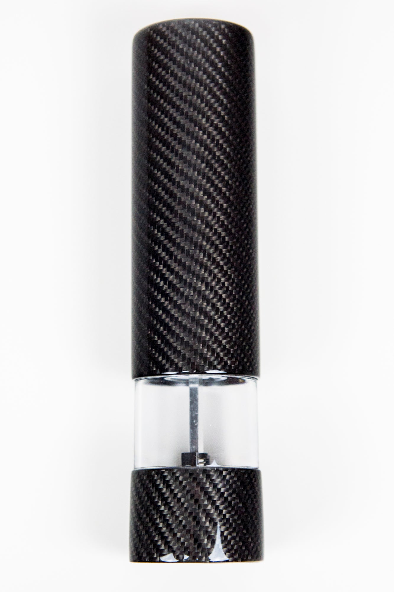 Elektrische Carbon Salz- Pfeffermühle Gewürzmühle Design / Carbon Fibre Electric Salt Spice Pepper Mill
