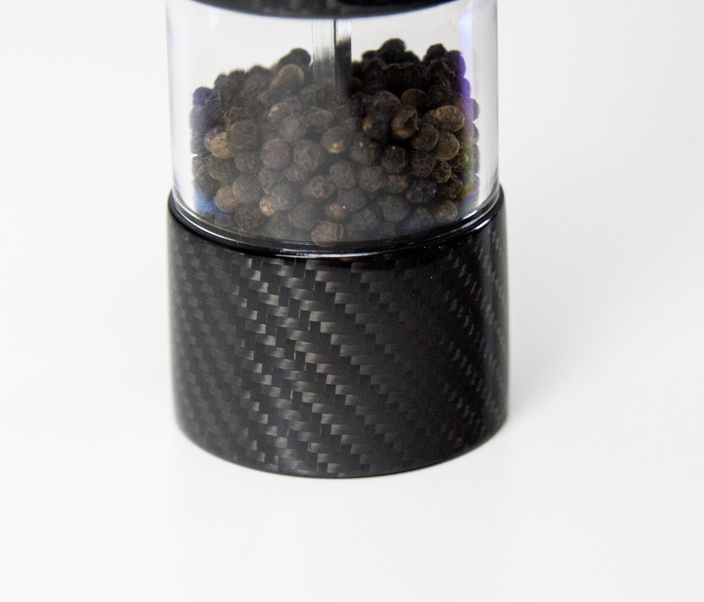Elektrische Carbon Salz- Pfeffermühle Gewürzmühle Design / Carbon Fibre Electric Salt Spice Pepper Mill