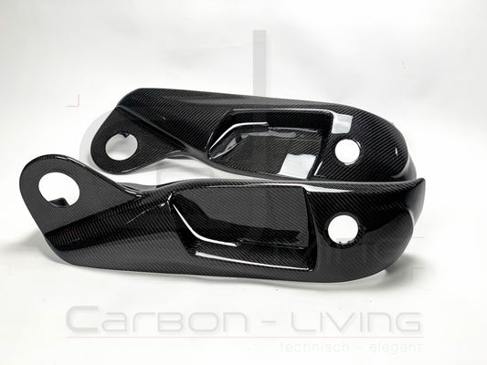 Audi A3 S-Line S3 RS3 8V Carbon Sitzverkleidungen Sitzgestellverkleidungen Set