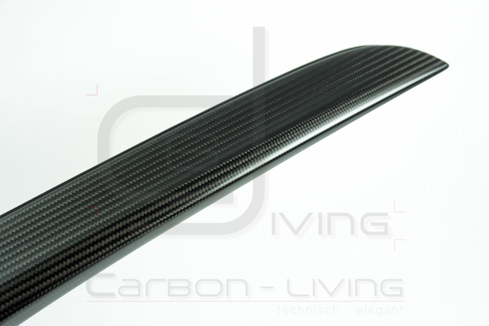 Audi A4 S-Line S4 RS4 B9 8W Avant Carbon Vertikalspoiler Aero Spoiler Spoilerblenden Set für Heckklappe