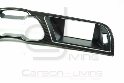 Audi A4 S4 RS4 B8 8K Facelift FL Carbon Tachoblende Kombiinstrumentblende Cockpit Blende