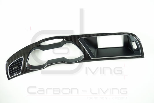 Audi A4 S4 RS4 B8 8K Facelift FL Carbon Tachoblende Kombiinstrumentblende Cockpit Blende