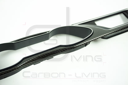 Audi A4 S4 RS4 B8 8K Facelift FL Carbon Tachoblende Kombiinstrumentblende Cockpit Blende