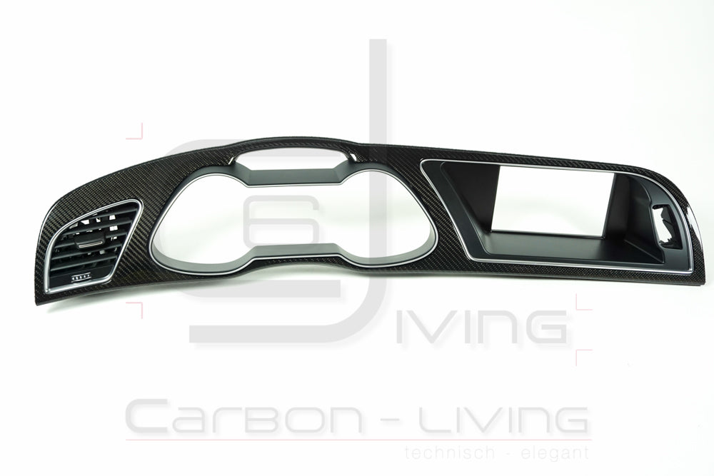 Audi A4 S4 RS4 B8 8K Facelift FL Carbon Tachoblende Kombiinstrumentblende Cockpit Blende
