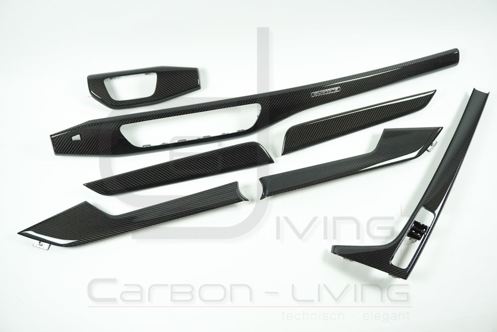 Audi A5 S5 RS5 F5 8W Coupé Carbon Dekorset Dekorleisten Dekorblenden Dekoreinlagen Dekor Set