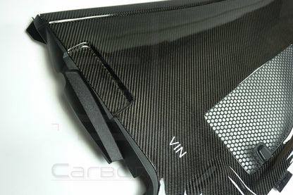 Audi A6 S6 RS6 4G C7 Carbon Windlauf Abdeckung Verkleidung Wasserkasten Motorraum
