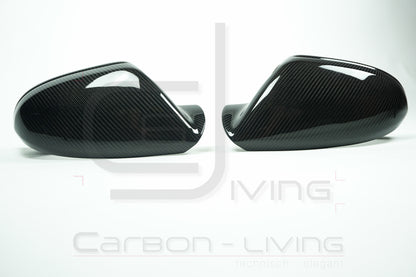 Audi A6 S6 RS6 4G C7 Carbon Spiegelkappen Spiegelgehäuse Außenspiegel Set