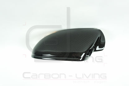 Audi A6 S6 RS6 4G C7 Carbon Spiegelkappen Spiegelgehäuse Außenspiegel Set