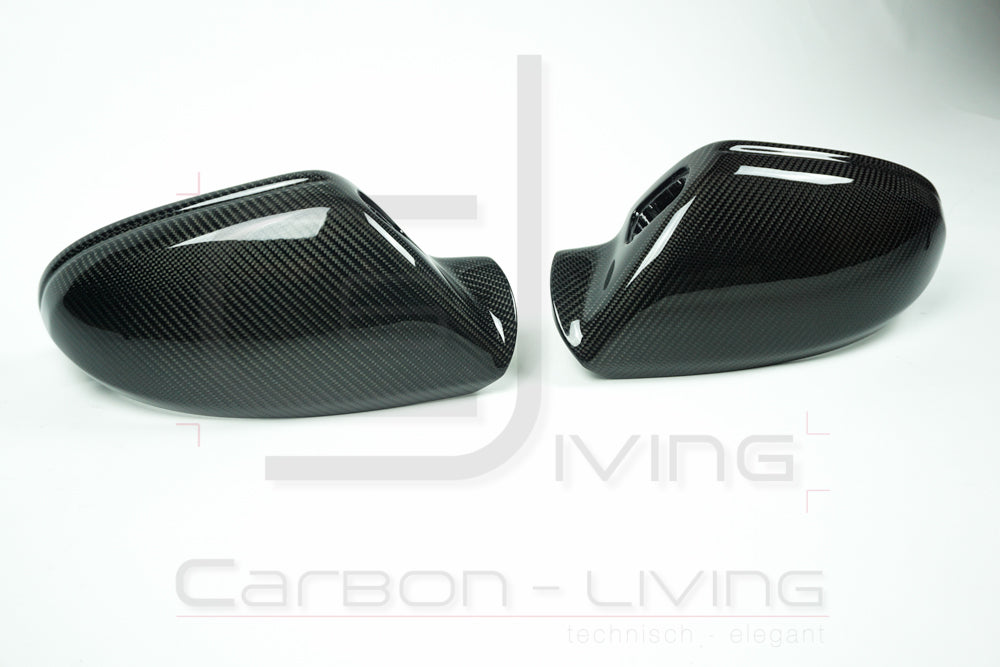 Audi A6 S6 RS6 4G C7 Carbon Spiegelkappen Spiegelgehäuse Außenspiegel Set