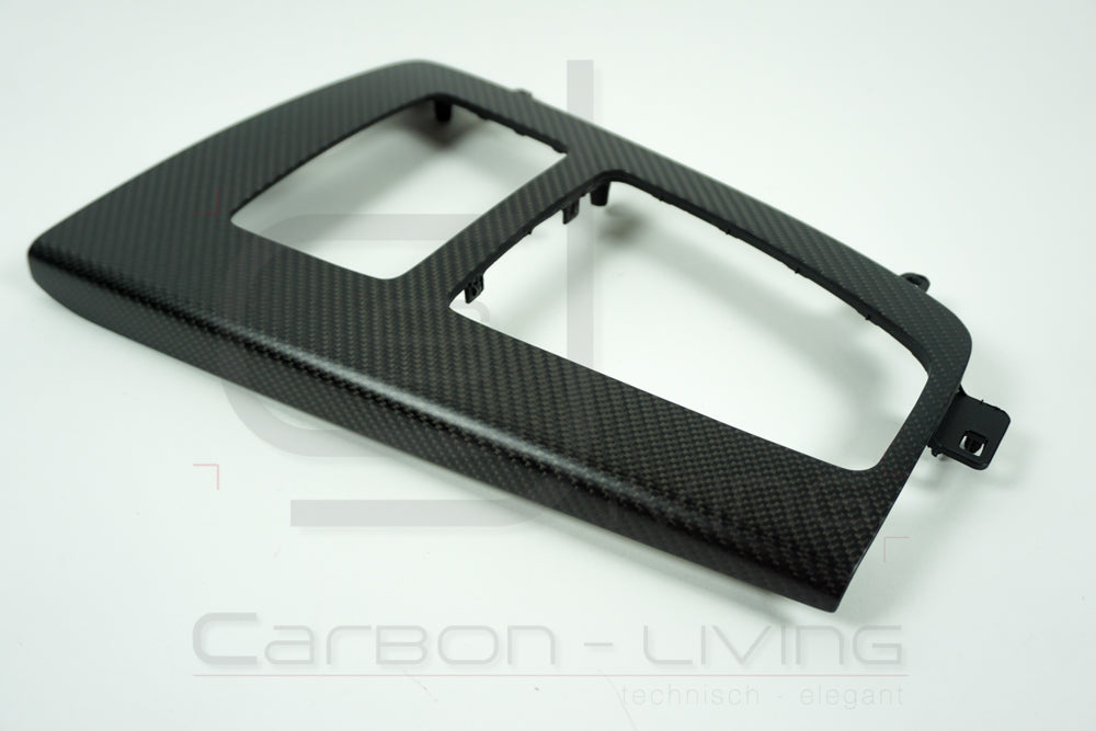 Audi Q5 SQ5 FY FYB Facelift FL Carbon Schaltkulissenblende Schaltkulissenrahmen Blende Mittelkonsole