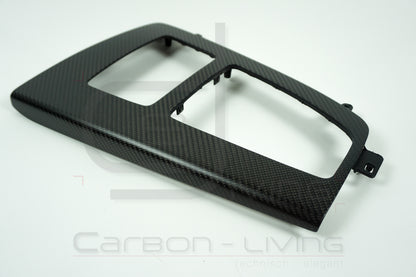 Audi Q5 SQ5 FY FYB Facelift FL Carbon Schaltkulissenblende Schaltkulissenrahmen Blende Mittelkonsole