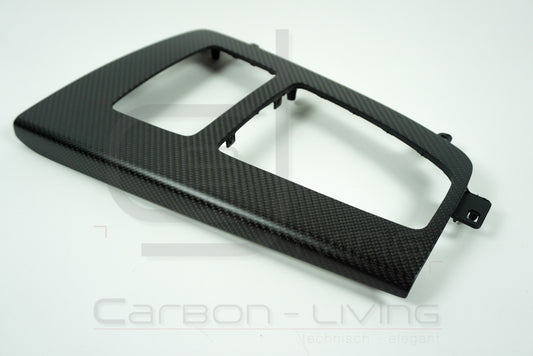 Audi Q5 SQ5 FY FYB Facelift FL Carbon Schaltkulissenblende Schaltkulissenrahmen Blende Mittelkonsole