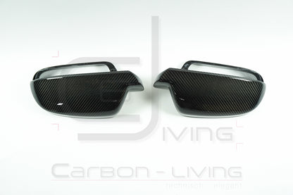 Audi A5 S5 RS5 8T 8F Carbon Spiegelkappen Spiegelgehäuse Außenspiegel Set - Facelift