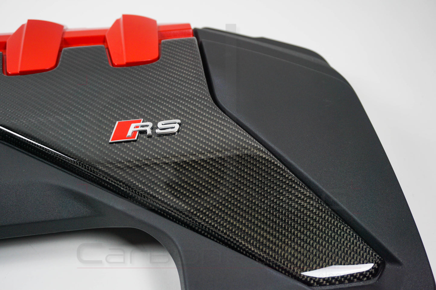 Audi TT RS 8S FV DAZA EA855 Evo Carbon Motorabdeckung Abdeckungen Verkleidungen für Motor Set