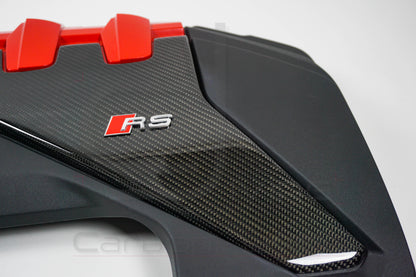 Audi TT RS 8S FV DAZA EA855 Evo Carbon Motorabdeckung Abdeckungen Verkleidungen für Motor Set
