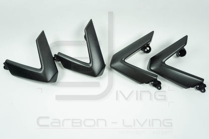 Audi A3 S3 RS3 8Y Carbon Griffblenden Türgriffe Armgriffblenden für Türverkleidungen 4-tlg. Set