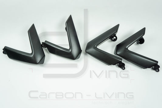 Audi A3 S3 RS3 8Y Carbon Griffblenden Türgriffe Armgriffblenden für Türverkleidungen 4-tlg. Set