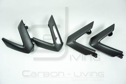 Audi A3 S3 RS3 8Y Carbon Griffblenden Türgriffe Armgriffblenden für Türverkleidungen 4-tlg. Set