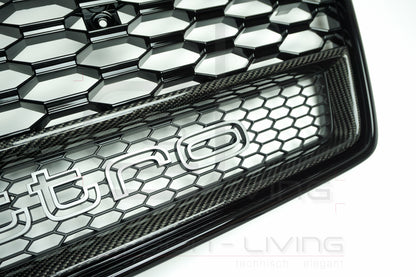 Audi RS6 4G C7 Plus Performance Facelift FL Carbon Quattro Kühlergrill Grill Frontgrill