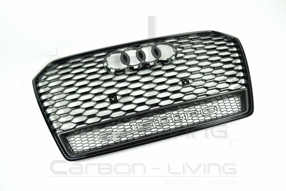 Audi RS6 4G C7 Plus Performance Facelift FL Carbon Quattro Kühlergrill Grill Frontgrill