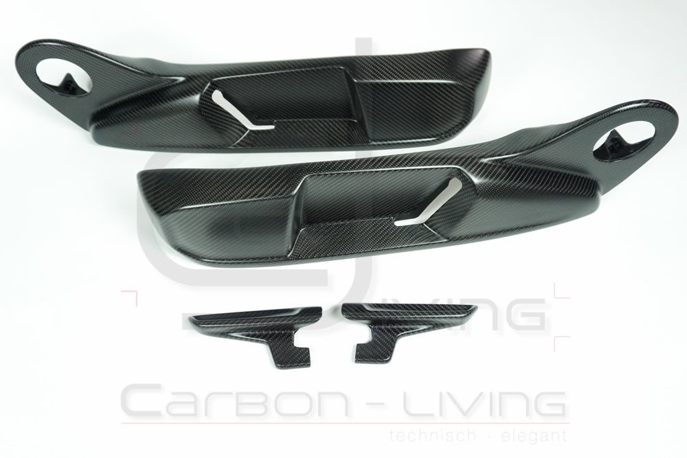 Audi RS Q3 F3 Edition 10 Sportback Carbon Sitzverkleidungen Sitzgestellverkleidungen Verkleidungen Set für RS-Schalensitze