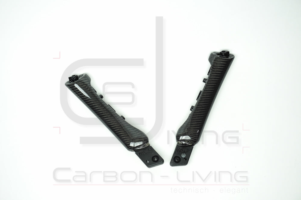 Audi TT TTS TTRS 8J Carbon Zuziehgriffe Türgriffe Griffe Haltegriffe Türverkleidung