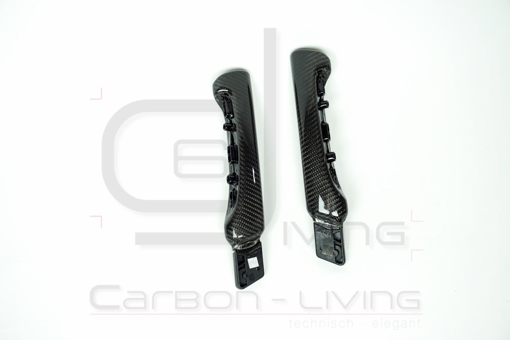 Audi TT TTS TTRS 8J Carbon Zuziehgriffe Türgriffe Griffe Haltegriffe Türverkleidung