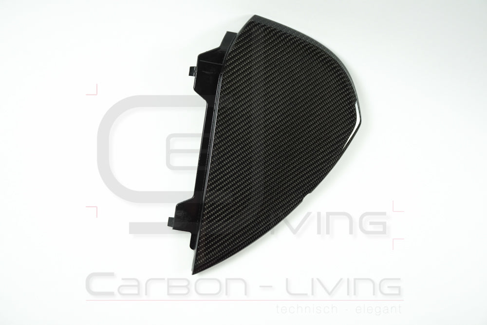 Audi TT TTS TT RS 8J Carbon Armaturenbrettblenden Abdeckungen Endkappen Verkleidungen für Armaturenbrett Set