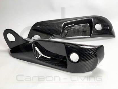 Audi A5 S5 RS5 8T Carbon Sitzgestellverkleidungen Sitzverkleidungen Sitzkonsolen Verkleidungen Set