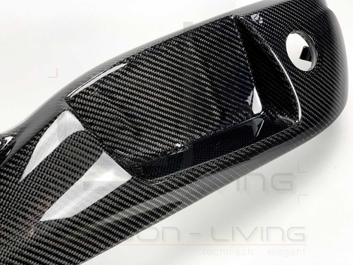 Audi A5 S5 RS5 8T Carbon Sitzgestellverkleidungen Sitzverkleidungen Sitzkonsolen Verkleidungen Set