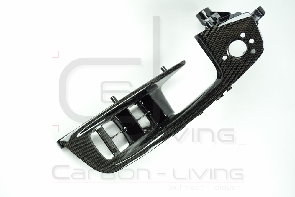 Audi A6 S6 RS6 4G C7 Carbon Griffblenden Fensterheber-Schalterblenden Griffe Türverkleidungen Set