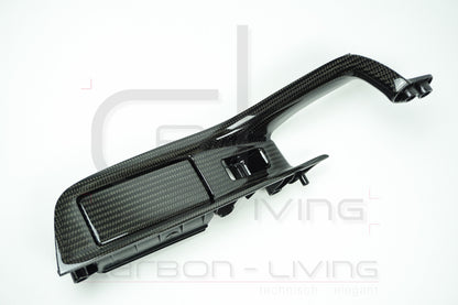 Audi A6 S6 RS6 4G C7 Carbon Griffblenden Fensterheber-Schalterblenden Griffe Türverkleidungen Set